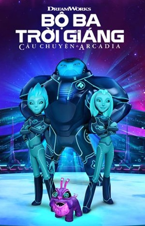 bộ ba trời giáng câu chuyện ở arcadia